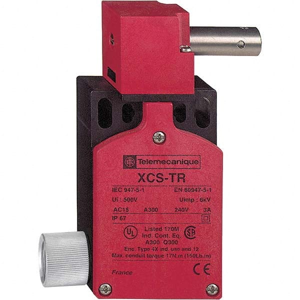 3NC Configuration, Multiple Amp Level, Plastic Spindle Safety Limit Switch MPN:XCSTR853