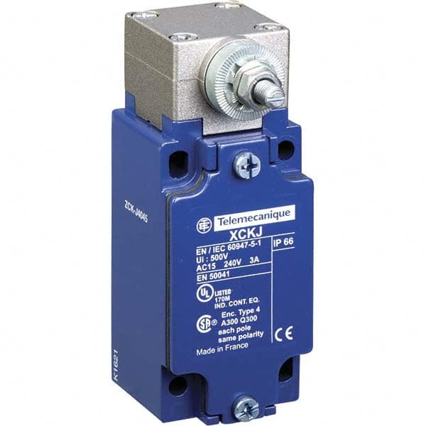 General Purpose Limit Switch: DP, 2NC/2NO, Rotary Head MPN:ZCKJ404