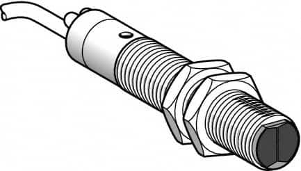 Cable Connector, 1m Nominal Distance, Shock and Vibration Resistant, Diffused Photoelectric Sensor MPN:XU5M18MB230