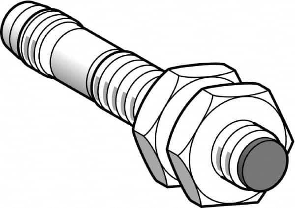 Inductive Proximity Sensor: Cylinder, 2.5 mm Detection Distance MPN:XS108B3PBM8