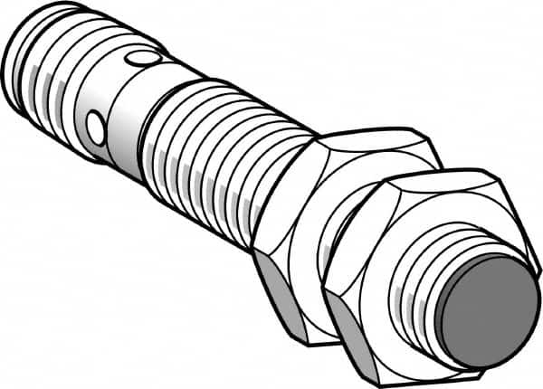 Inductive Proximity Sensor: Cylinder, 4 mm Detection Distance MPN:XS612B1DAM12