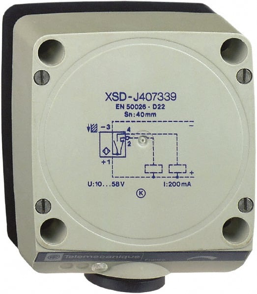 Inductive Proximity Sensor: Rectangular, 40 mm Detection Distance MPN:XSDH407339