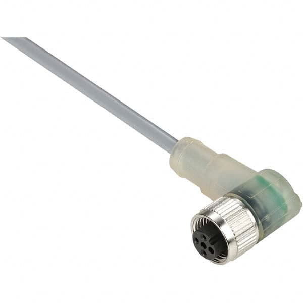 3 Amp, M12 3 Pin Female Straight Cordset Sensor and Receptacle MPN:XZCPV1340L5