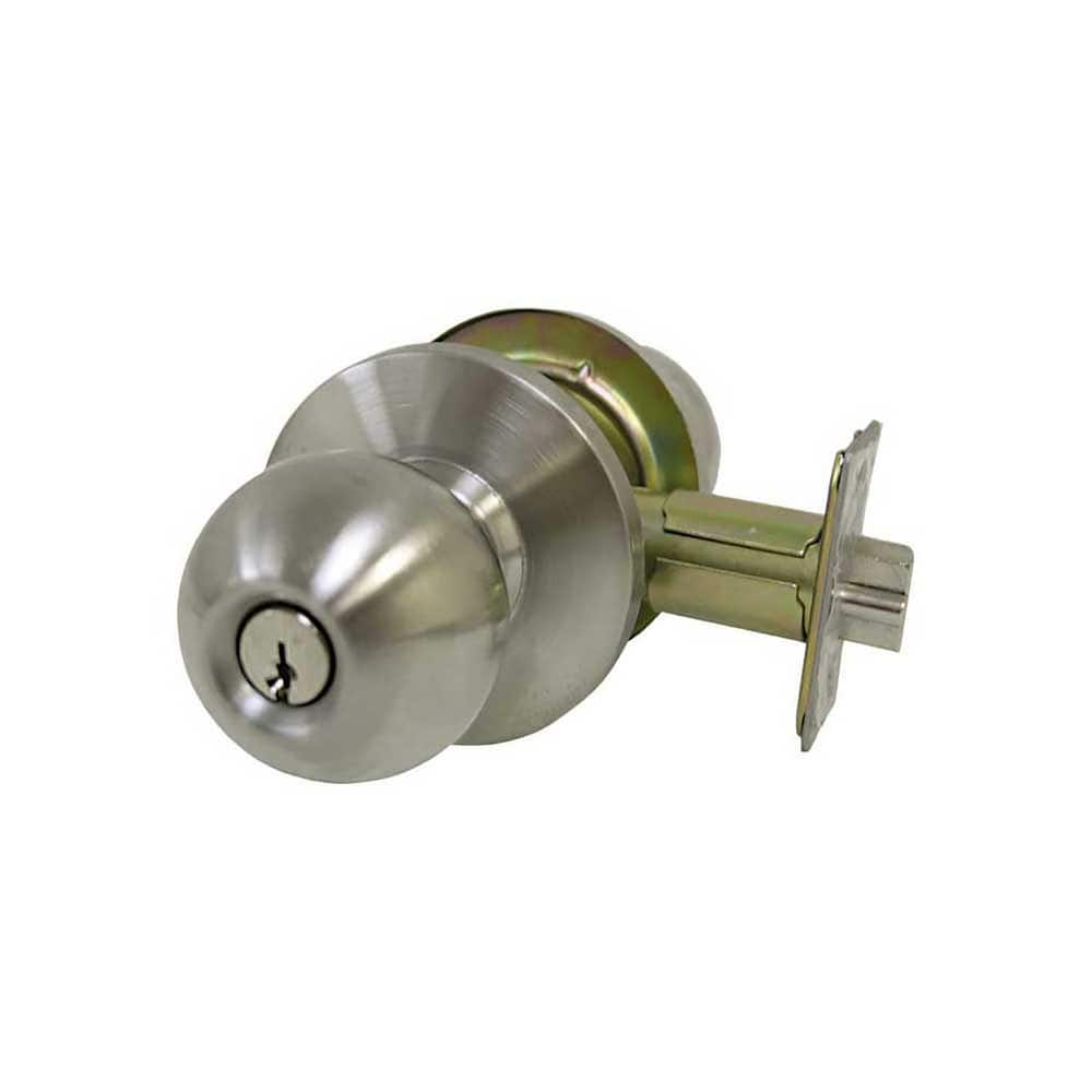 Knob Locksets, Cylinder Type: Conventional , Type: Entrance , Key Type: Keyed Different , Material: Steel - coated with zinc dichromate  MPN:K2053-32D