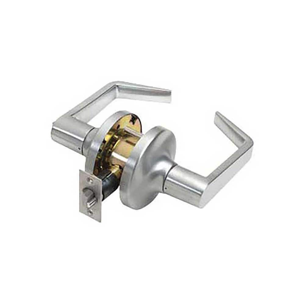 Lever Locksets, Lockset Type: Passage , Key Type: Keyless , Back Set: 2-3/4 (Inch), Cylinder Type: SFIC Less Core , Material: Steel  MPN:L1010-26D