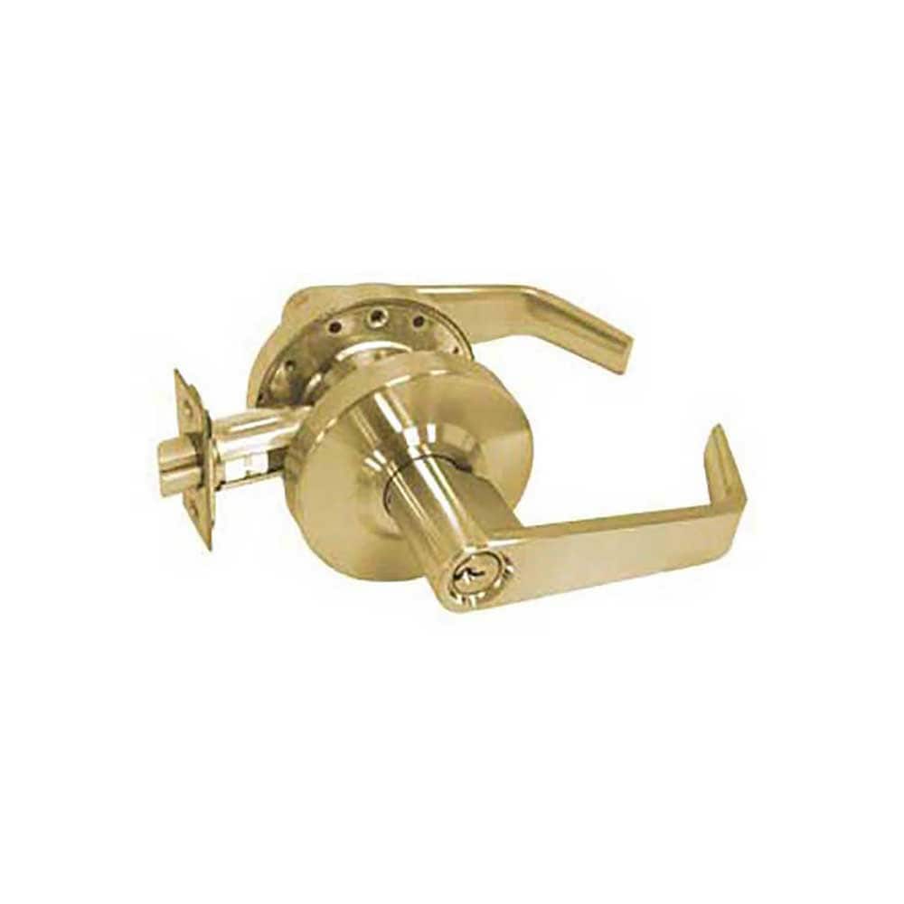 Lever Locksets, Lockset Type: Entry , Key Type: Keyed Different , Back Set: 2-3/4 (Inch), Cylinder Type: Conventional , Material: Steel  MPN:L2053-US3