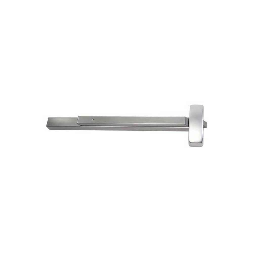 Push Bars, Material: Stainless Steel, Brass, Aluminum , Locking Type: Exit Device Only , Finish/Coating: Aluminum , Maximum Door Width: 36  MPN:ED736-AL