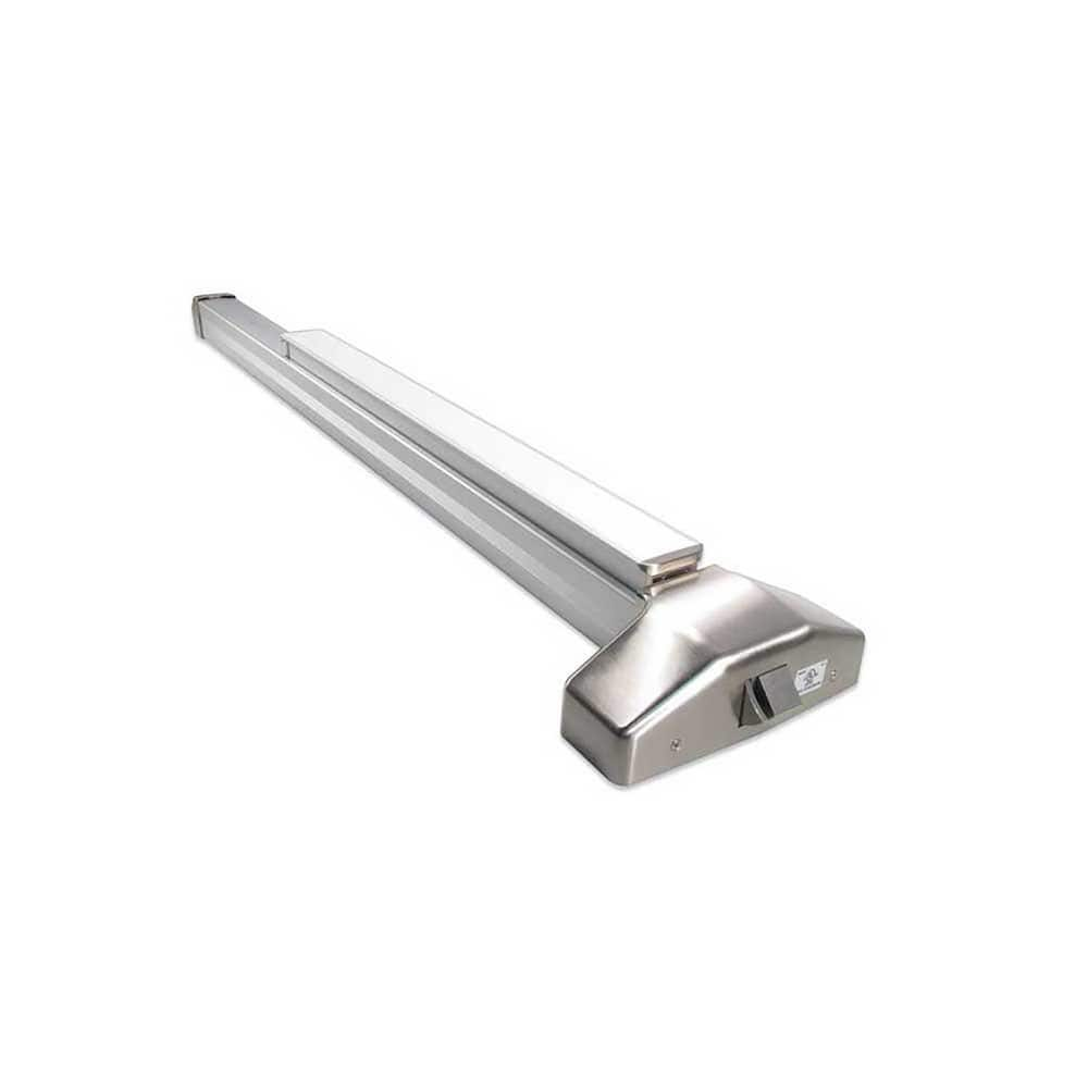 Push Bars, Material: Stainless Steel, Brass, Aluminum , Locking Type: Exit Device Only , Finish/Coating: Aluminum , Maximum Door Width: 48  MPN:ED948-AL