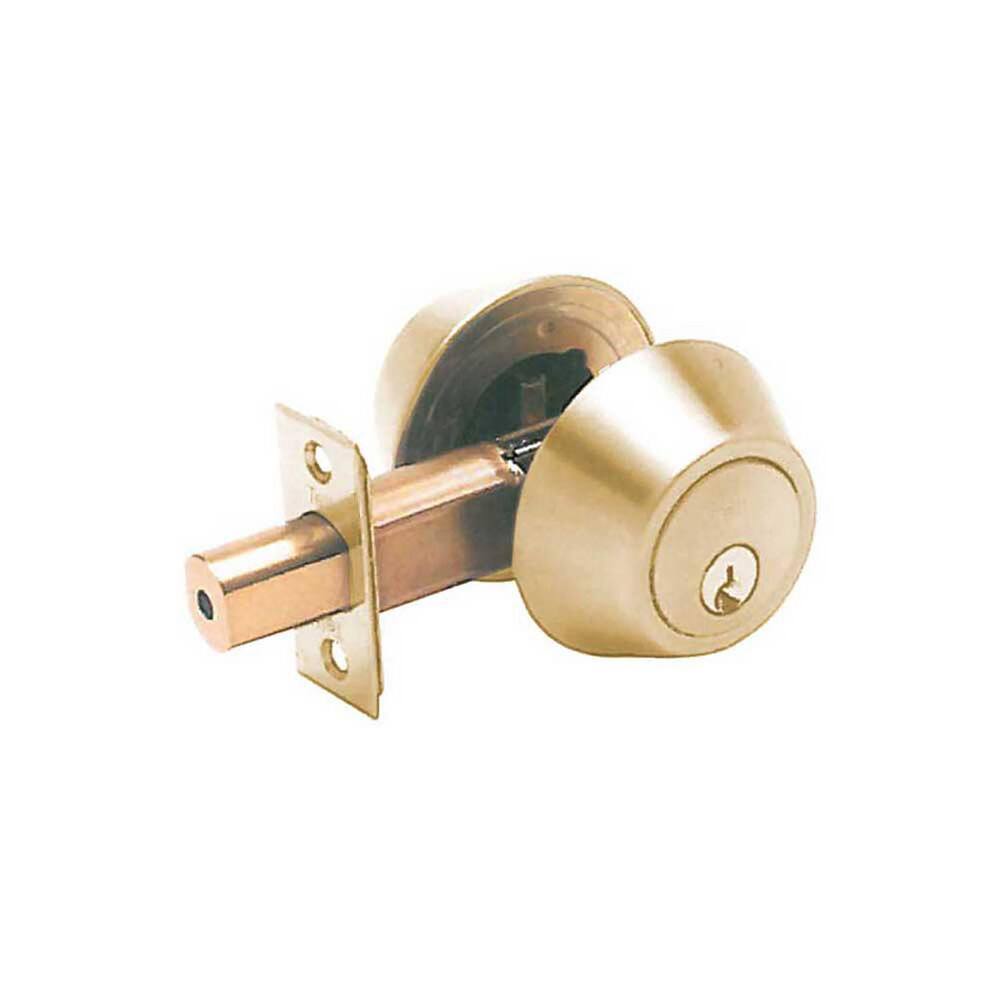 Deadbolts, Deadbolt Type: Double Cylinder , Key Type: Keyed Alike , Mount Type: Through Hole , Material: Steel , Minimum Door Thickness: 1.375in  MPN:DB2062-SC-US3