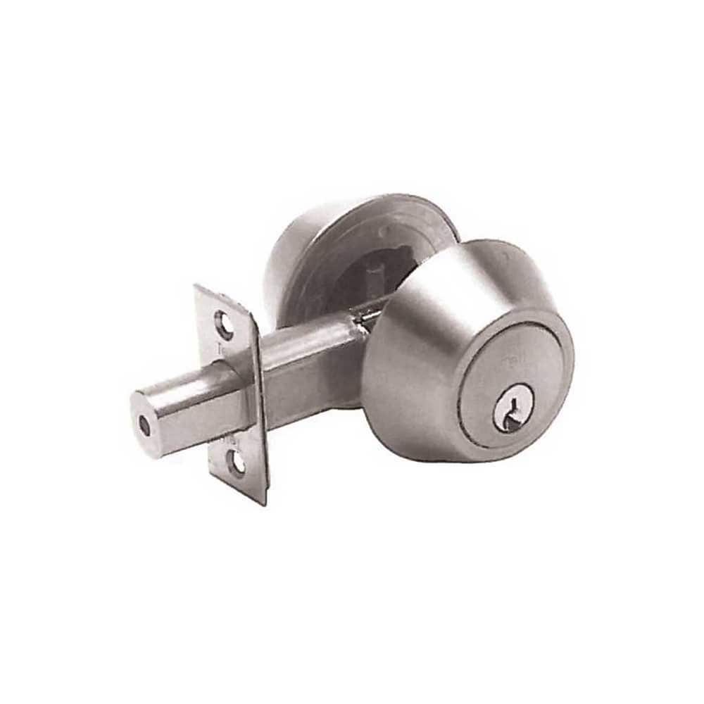 Deadbolts, Deadbolt Type: Double Cylinder , Key Type: Keyed Alike , Mount Type: Through Hole , Material: Steel , Minimum Door Thickness: 1.375in  MPN:DB3062-KW-15