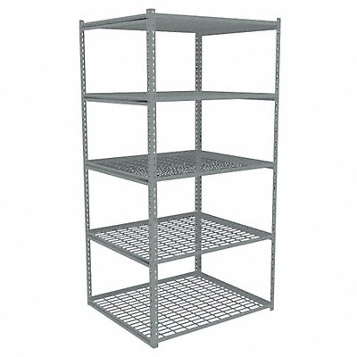 Boltless Shelving 36x84x36in Strtr MPN:ZA7-3636S-5W