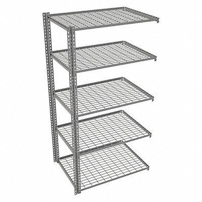 Boltless Shelving 30x84x42in AdOn MPN:ZA7-4230A-5W