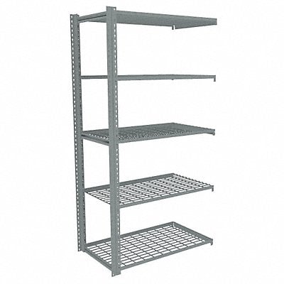 Boltless Shelving 30x84x42in AdOn MPN:ZAH7-4230A-5W