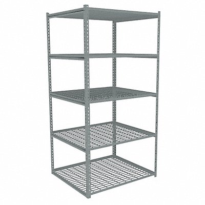 Boltless Shelving 36x84x42in Strtr MPN:ZAH7-4236S-5W