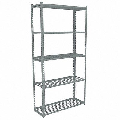 Boltless Shelving 12x84x48in Strtr MPN:ZAH7-4812S-5W