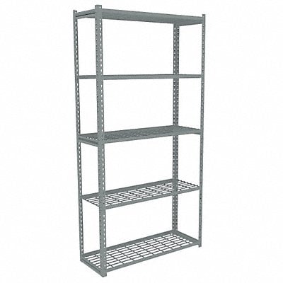 Boltless Shelving 15x84x48in Strtr MPN:ZAH7-4815S-5W