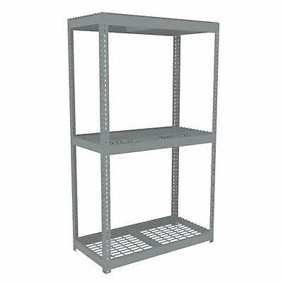 Boltless Shelving 24x84x48in Strtr MPN:ZLC7-4824S-3W