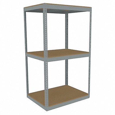 Boltless Shelving 36x84x48in Strtr MPN:ZLC7-4836S-3D