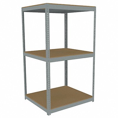 Boltless Shelving 42x84x48in Strtr MPN:ZLC7-4842S-3D