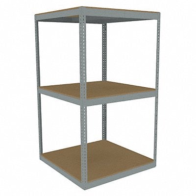 Boltless Shelving 48x84x48in Strtr MPN:ZLC7-4848S-3D