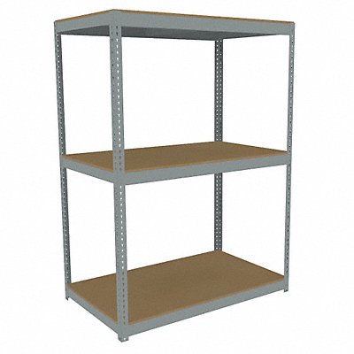 Boltless Shelving 30x84x60in Strtr MPN:ZLC7-6030S-3D