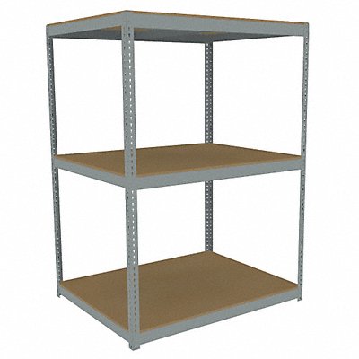 Boltless Shelving 42x84x60in Strtr MPN:ZLC7-6042S-3D