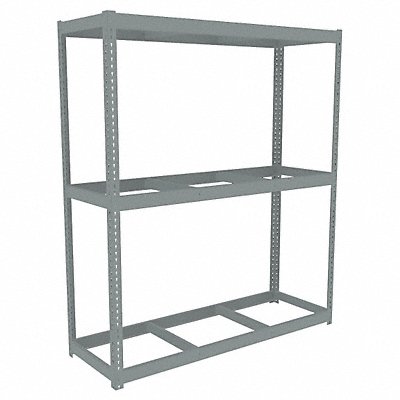 Boltless Shelving 24x84x72in Strtr MPN:ZLC7-7224S-3