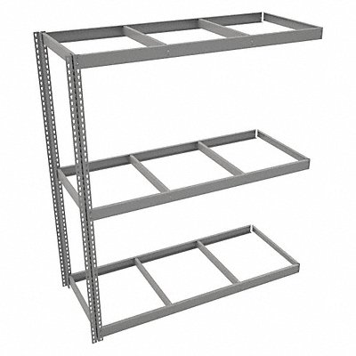 Boltless Shelving 30x84x72in AdOn MPN:ZLC7-7230A-3