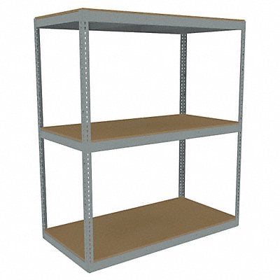 Boltless Shelving 36x84x72in Strtr MPN:ZLC7-7236S-3D