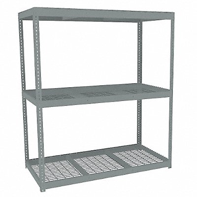 Boltless Shelving 36x84x72in Strtr MPN:ZLC7-7236S-3W