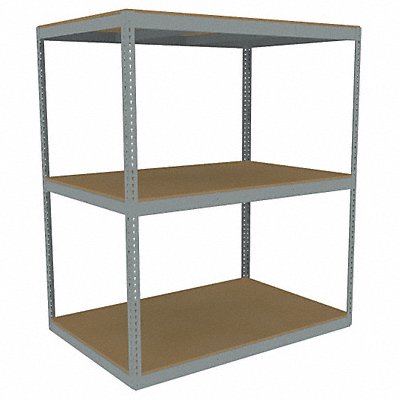 Boltless Shelving 48x84x72in Strtr MPN:ZLC7-7248S-3D