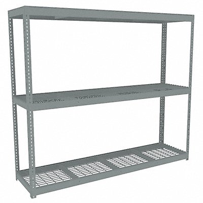 Boltless Shelving 24x84x96in Strtr MPN:ZLC7-9624S-3W