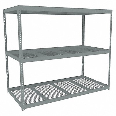 Boltless Shelving 48x84x96in Strtr MPN:ZLC7-9648S-3W