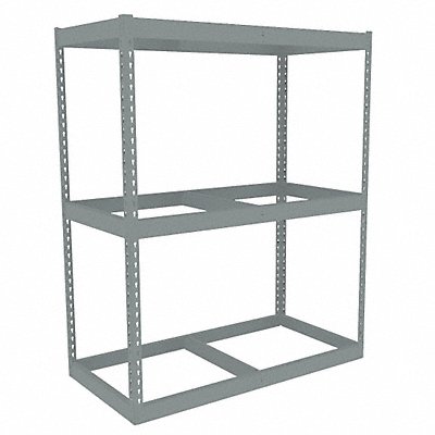 Boltless Shelving 24x60x48in Strtr MPN:ZLE5-4824S-3