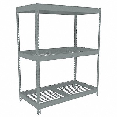 Boltless Shelving 24x60x48in Strtr MPN:ZLE5-4824S-3W