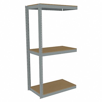 Boltless Shelving 18x84x42in AdOn MPN:ZLE7-4218A-3D