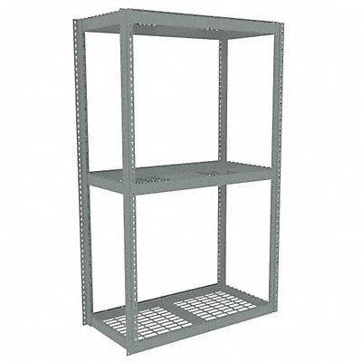 Boltless Shelving 24x84x48in Strtr MPN:ZLE7-4824S-3W