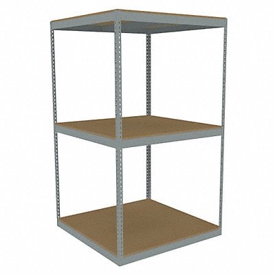 Boltless Shelving 48x84x48in Strtr MPN:ZLE7-4848S-3D