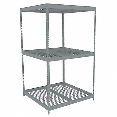 Boltless Shelving 48x84x48in Strtr MPN:ZLE7-4848S-3W