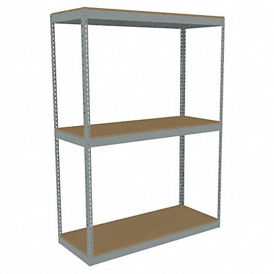 Boltless Shelving 18x84x60in Strtr MPN:ZLE7-6018S-3D