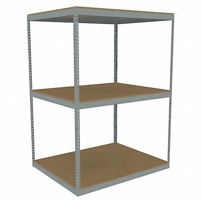 Boltless Shelving 42x84x60in Strtr MPN:ZLE7-6042S-3D