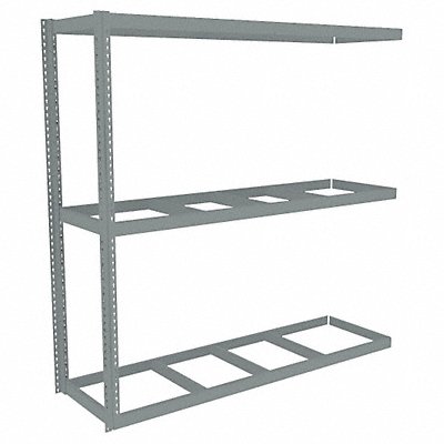 Boltless Shelving 18x84x96in AdOn MPN:ZLE7-9618A-3