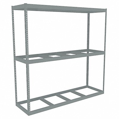 Boltless Shelving 18x84x96in Strtr MPN:ZLE7-9618S-3