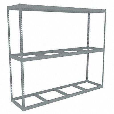 Boltless Shelving 24x84x96in Strtr MPN:ZLE7-9624S-3