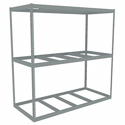 Boltless Shelving 30x84x96in Strtr MPN:ZLE7-9630S-3