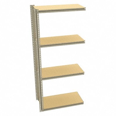 Boltless Shelving 18x84x36in AdOn MPN:ZV7-3618A-4D SAND