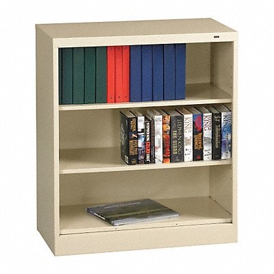 Bookcase Width 36 In 3 Shelf Putty MPN:BC18-42 PUTTY