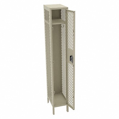 Wrdrb Lockr Vent 1 Wide 1 Tier Sand MPN:VSL-121872-1SND