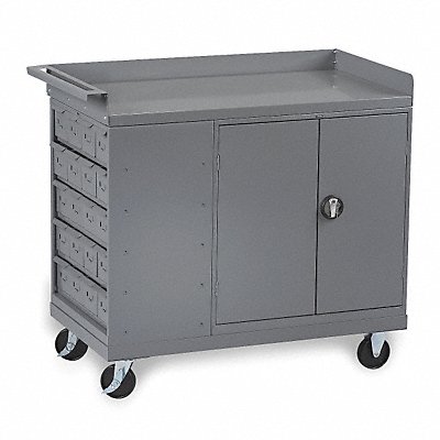 Mobile Cabinet Bench Steel 48 W 25 D MPN:MB-4-2545