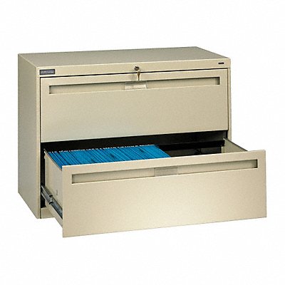 File Cabinet 36 in 2 Drawer Putty MPN:LPL3624L20 PUTTY